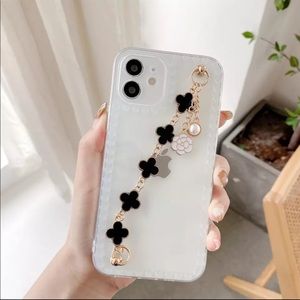 iPhone 11 case and chain clutch